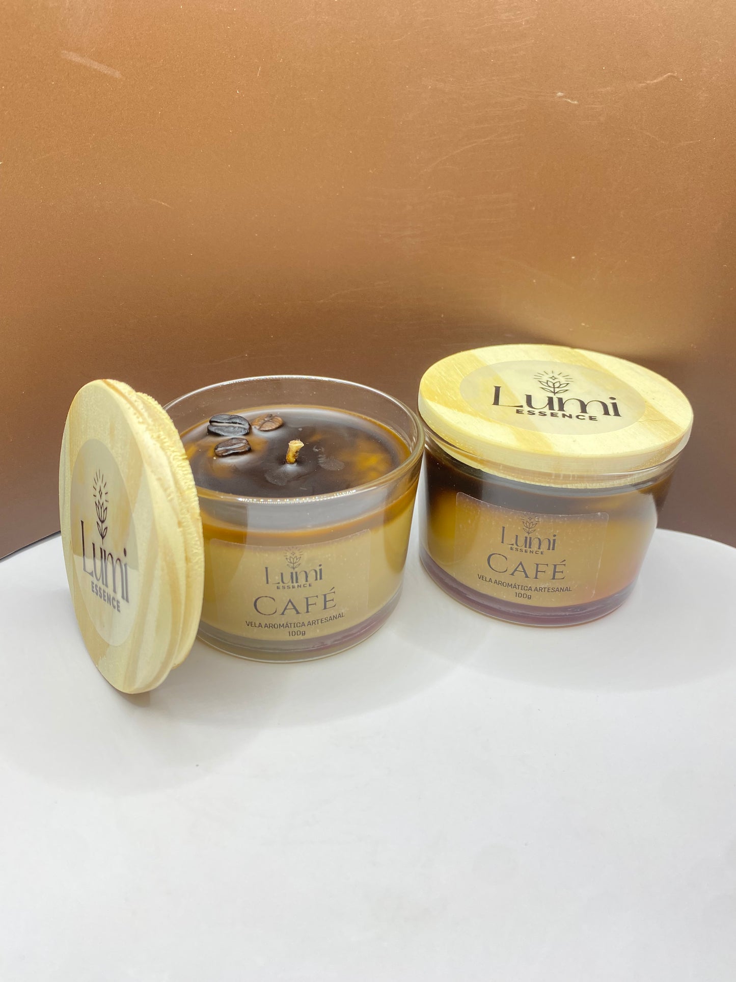Vela Aromática Artesanal - Café