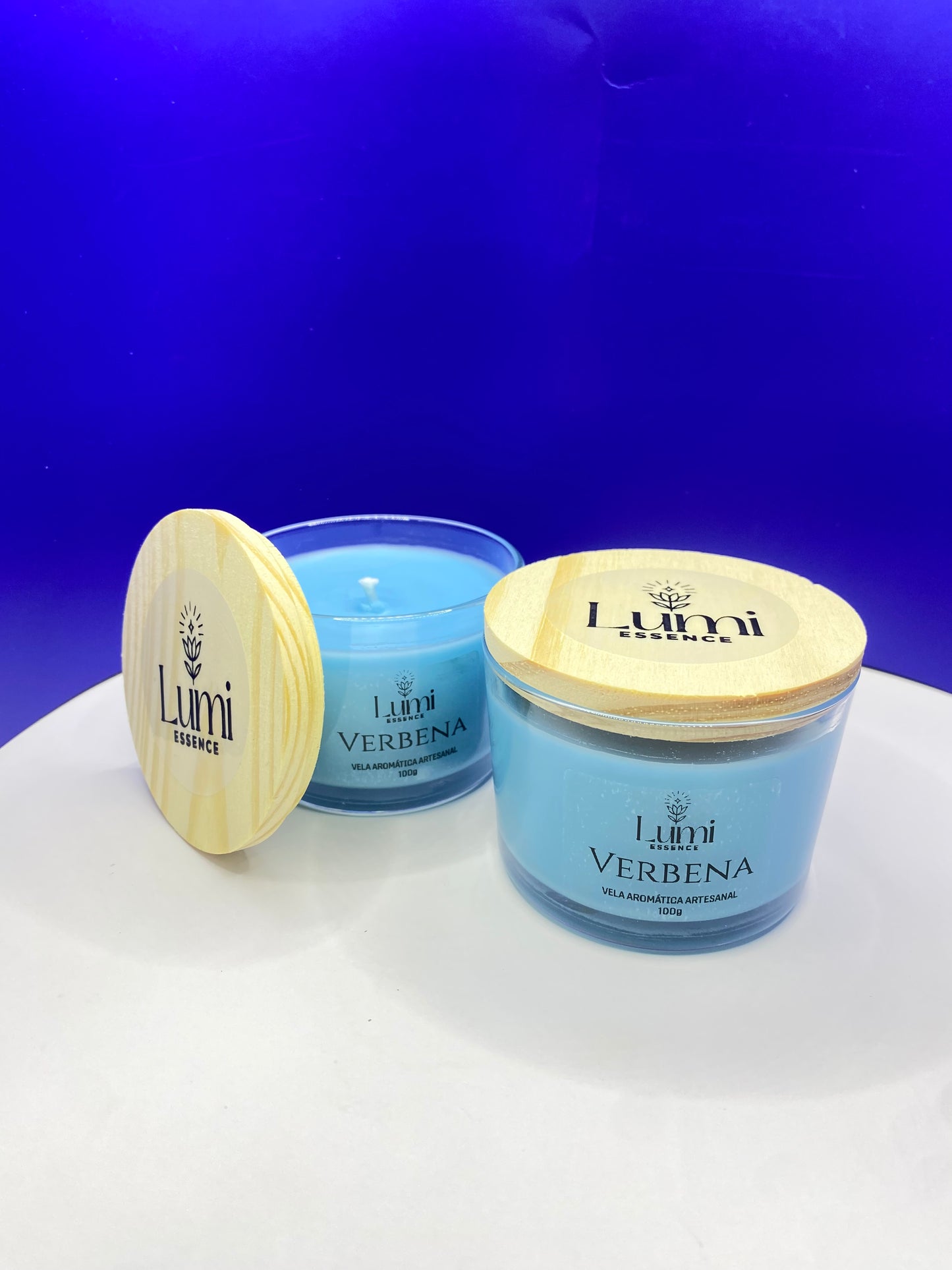 Vela Aromática Artesanal - Verbena
