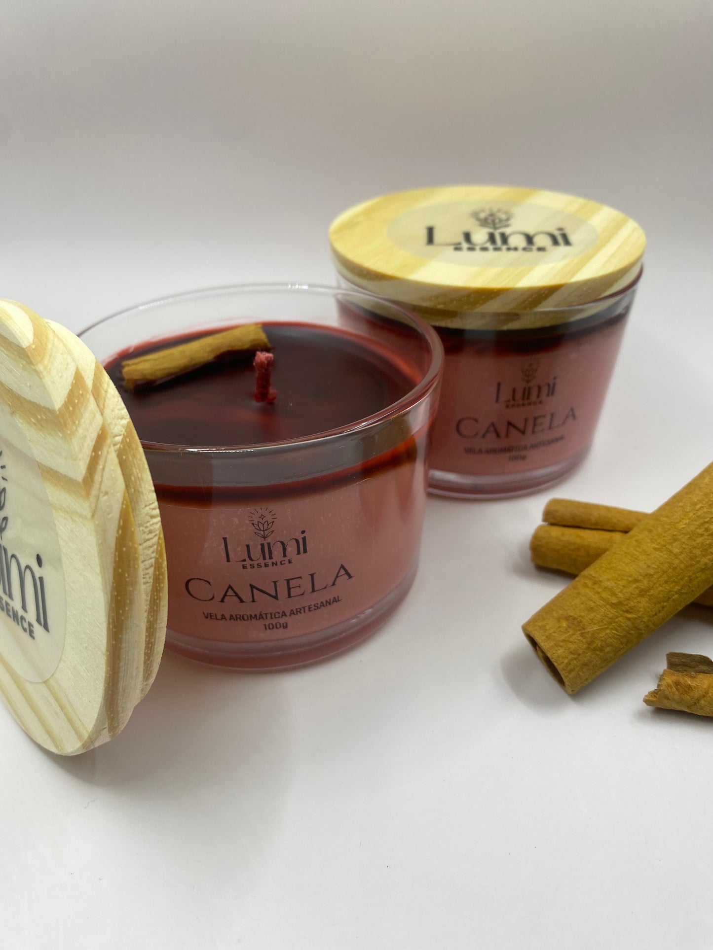 Vela Aromática Artesanal - Canela