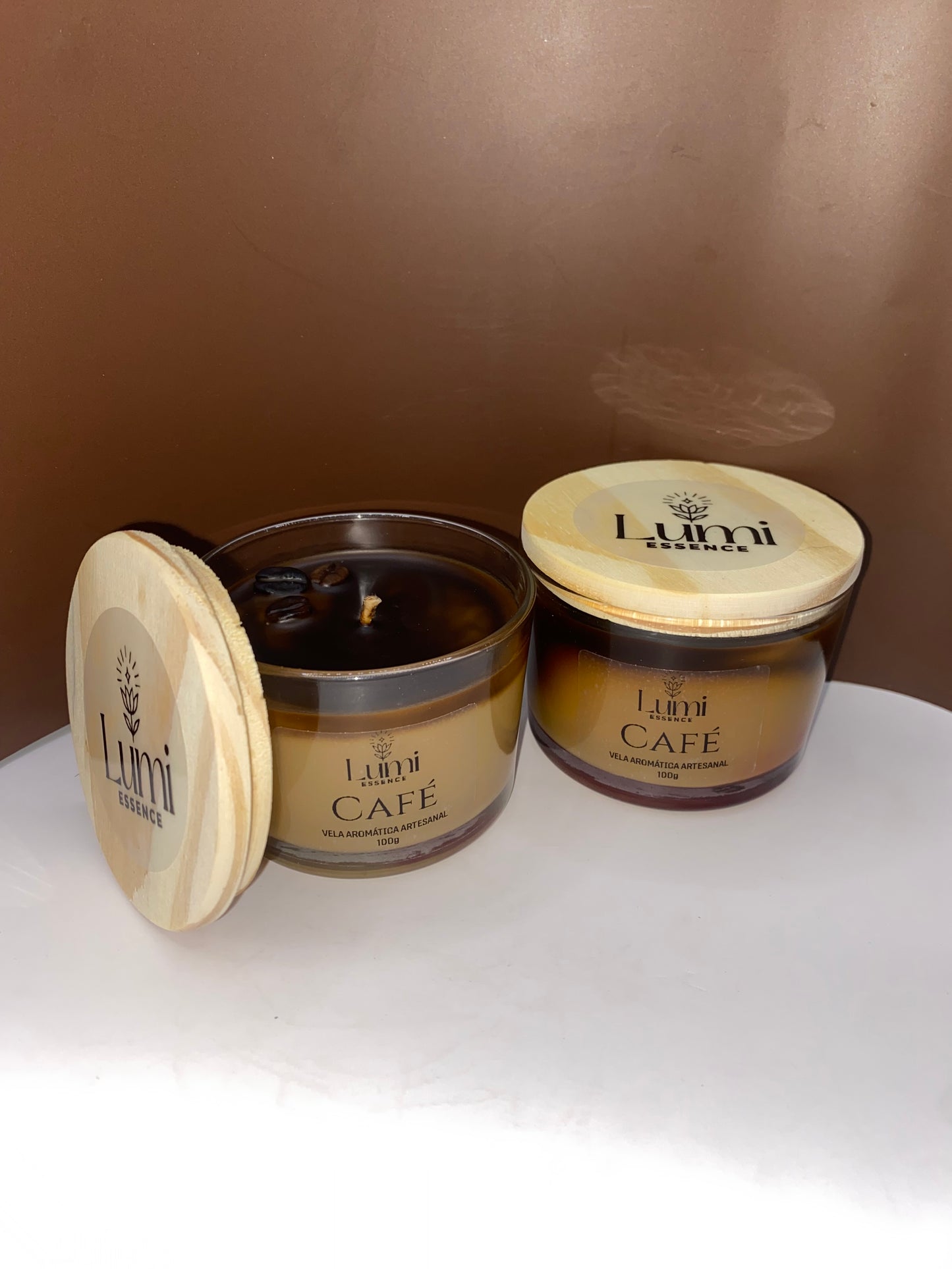 Vela Aromática Artesanal - Café