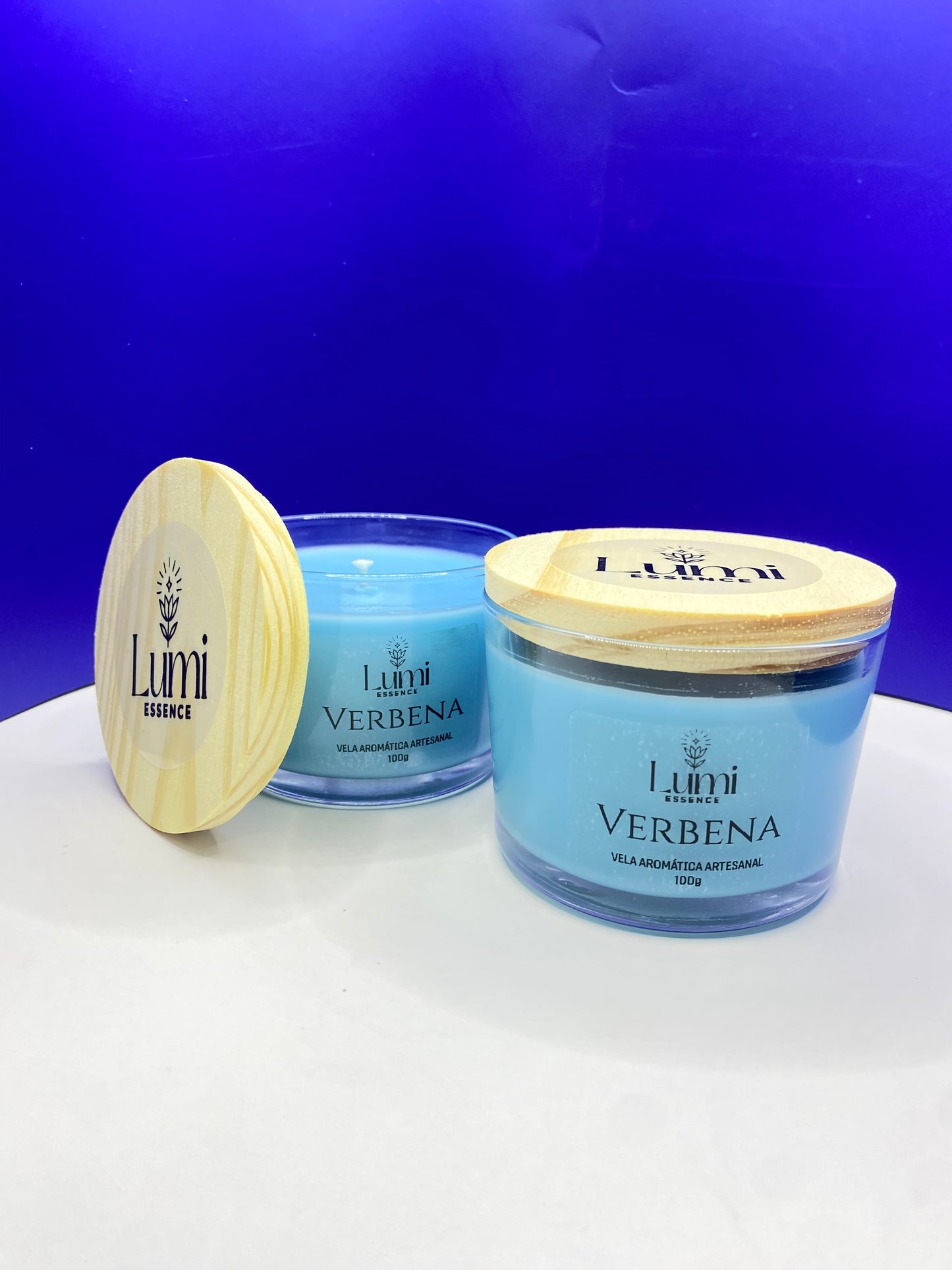 Vela Aromática Artesanal - Verbena