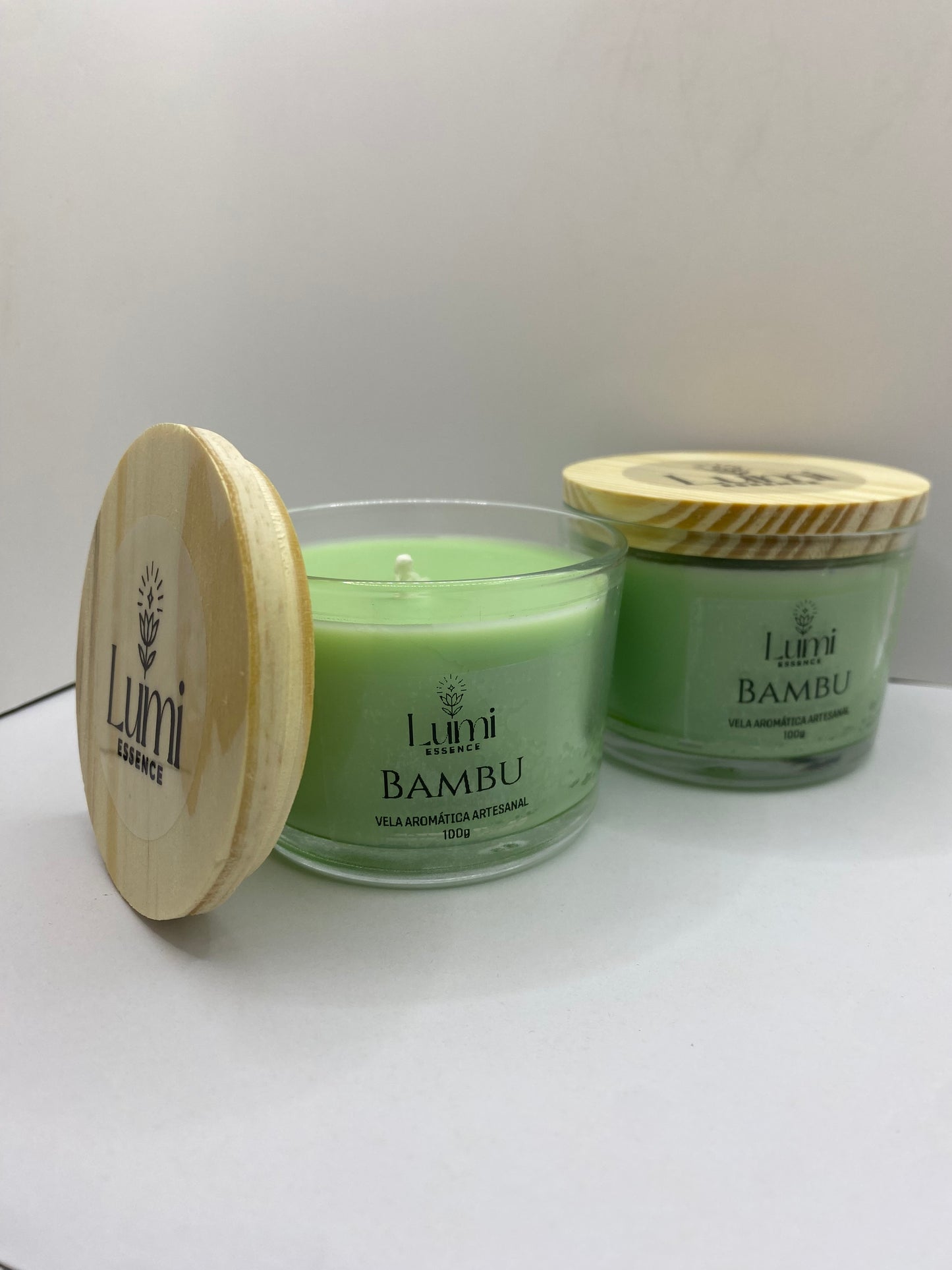 Vela Aromática Artesanal  - Bambu
