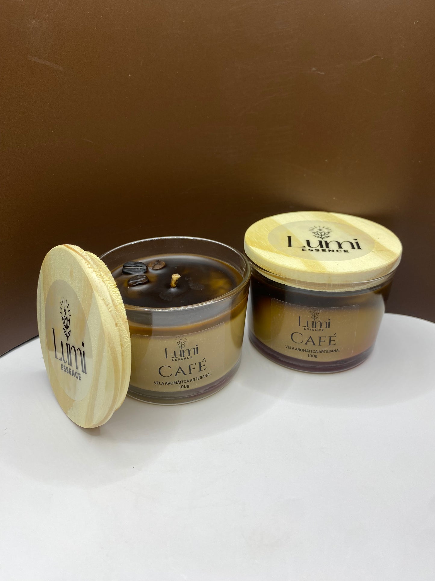 Vela Aromática Artesanal - Café