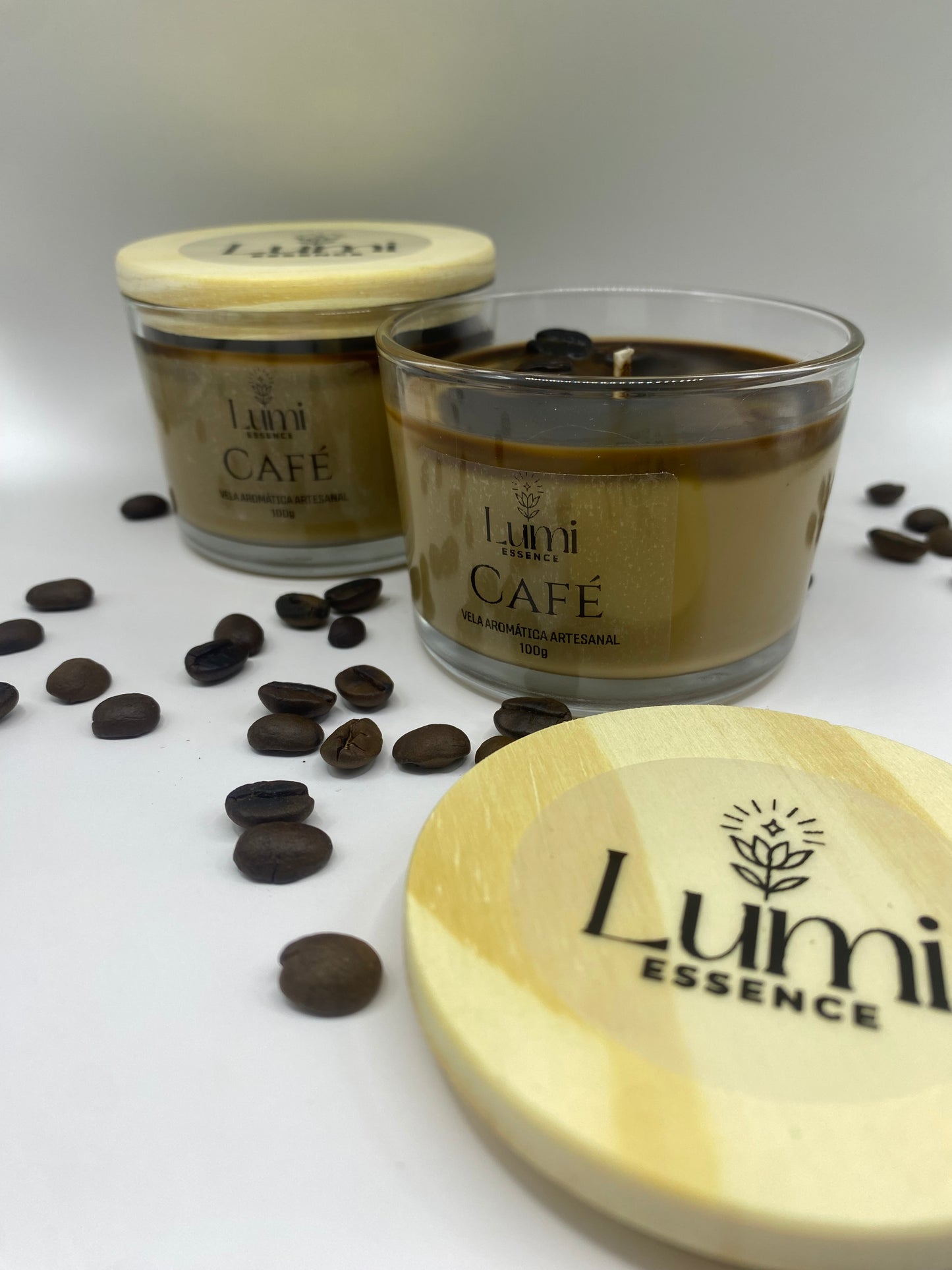 Vela Aromática Artesanal - Café