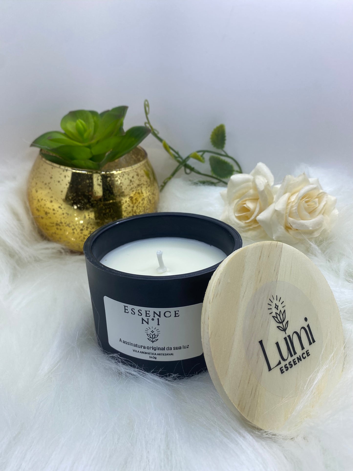 Vela Aromática Artesanal - Linha Signature - Essence Nº1 - 140g