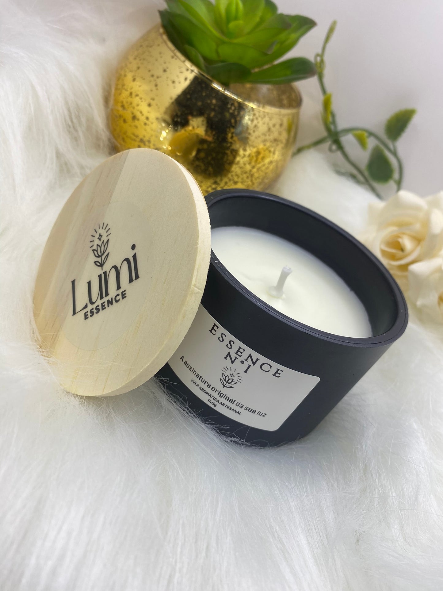 Vela Aromática Artesanal - Linha Signature - Essence Nº1 - 140g