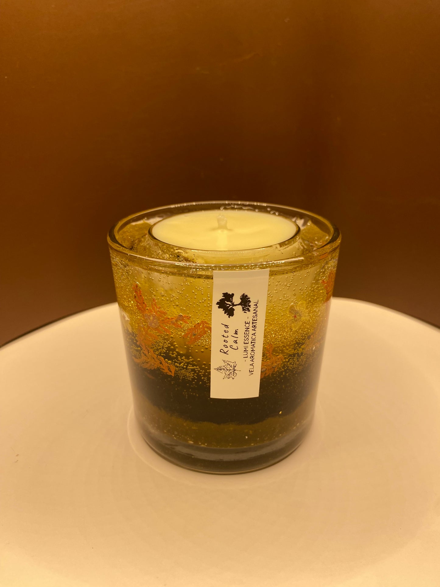 Vela Rooted Calm - Linha Mãe Terra