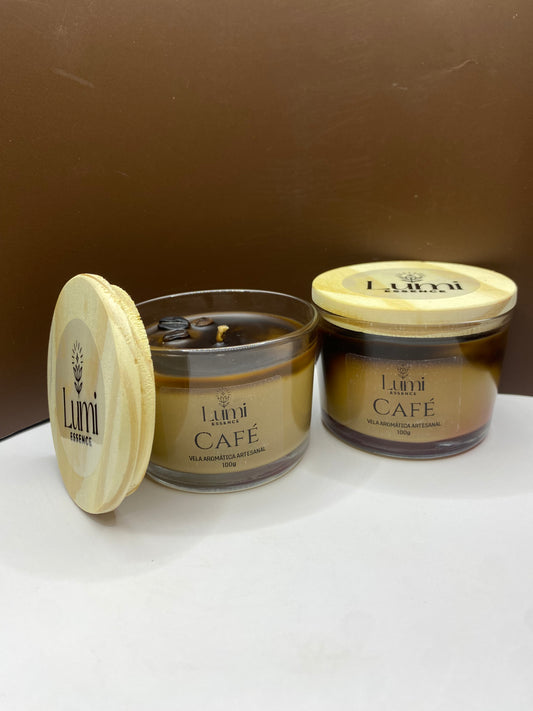 Vela Aromática Artesanal - Café