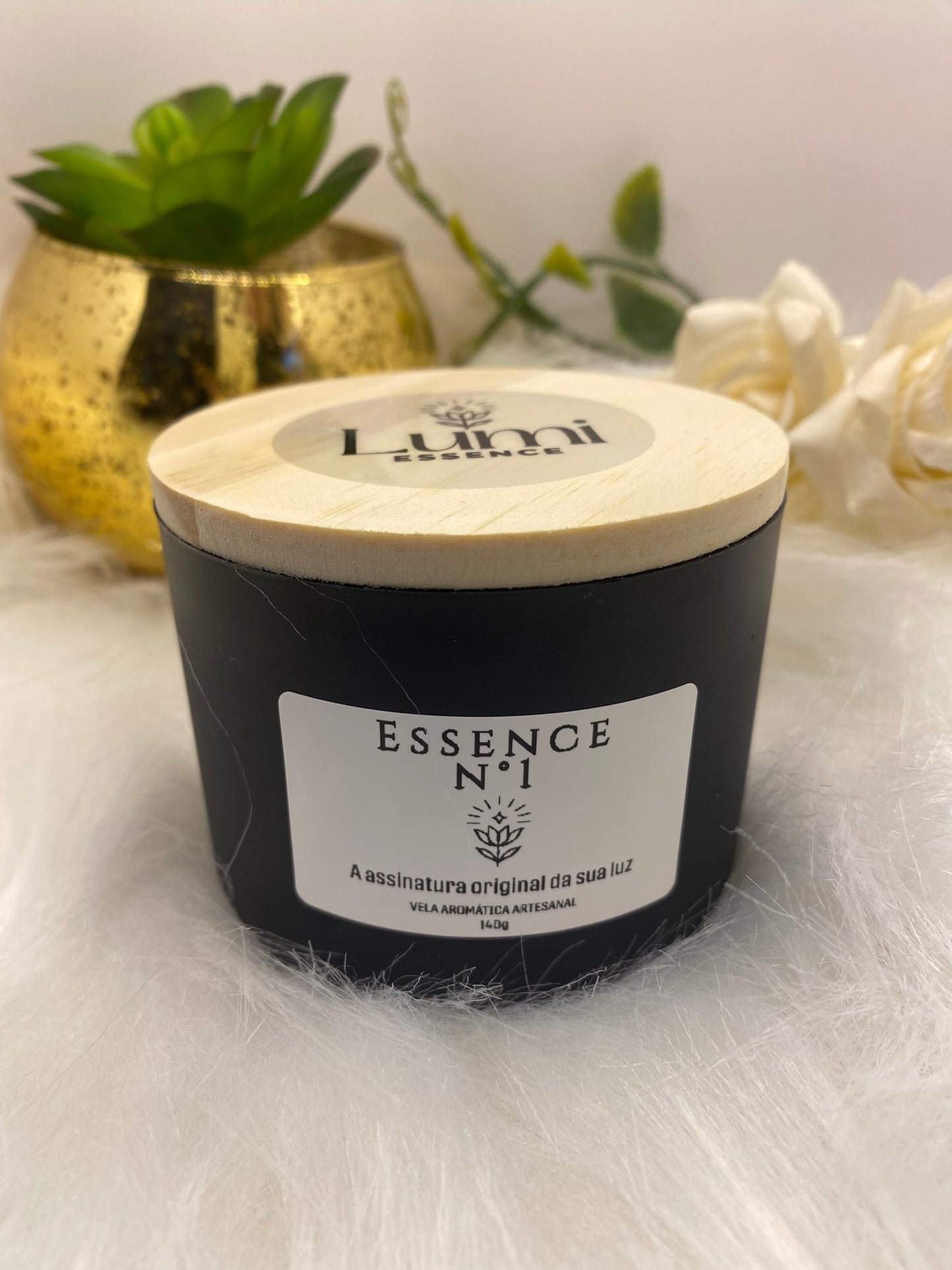 Vela Aromática Artesanal - Linha Signature - Essence Nº1 - 140g